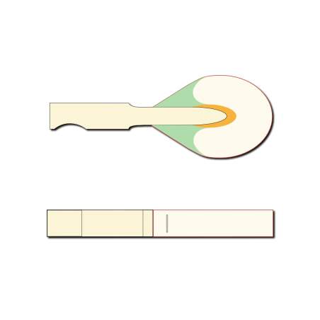 Młotki fortepianowe Young Chang TL83/75` grab` podkad orange` wiercone BL59/51` impregnowane` 26 bas